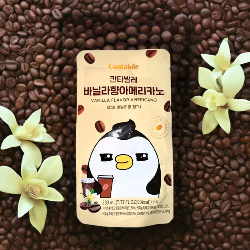 Cafés glacés Cantabile & Co - Boissons coréennes rafraîchissantes au café en sachet
