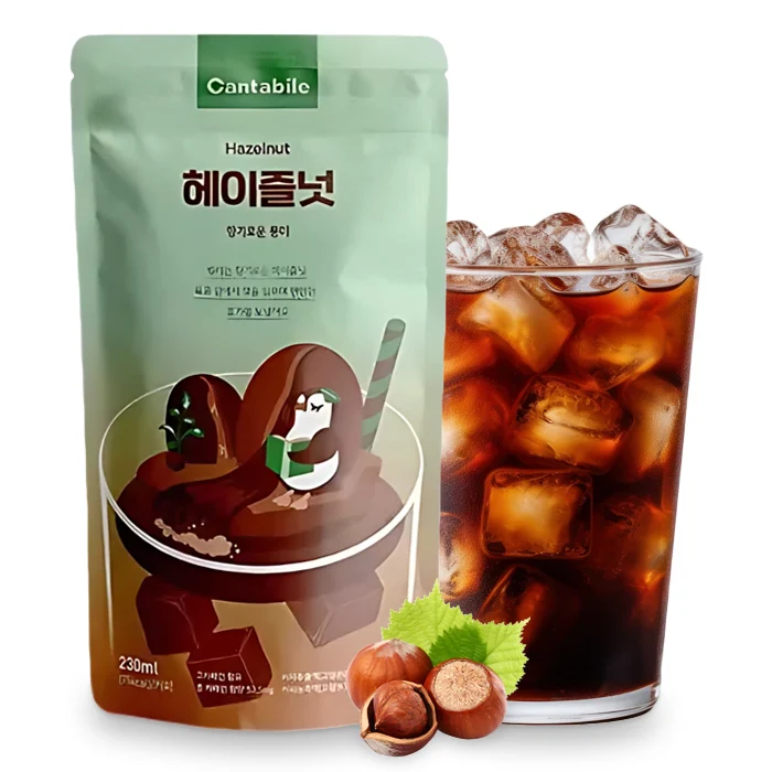 Cafés glacés Cantabile & Co - Boissons coréennes rafraîchissantes au café en sachet