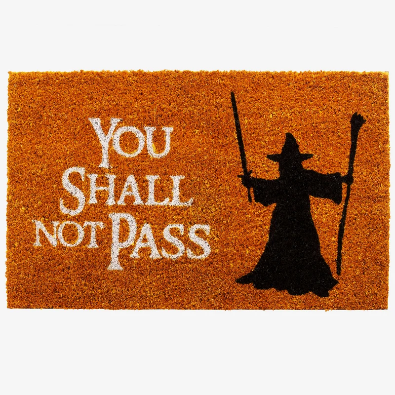 Paillasson - "You Shall Not Pass" (tu ne dois pas passer)