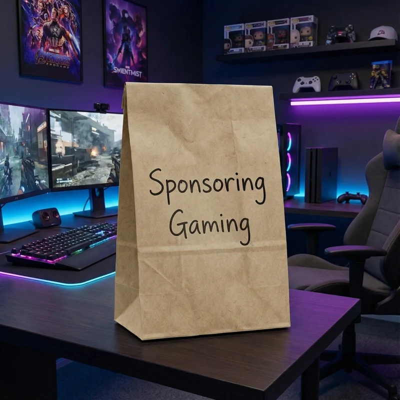 Sponsoring articles à distribuer - Gaming