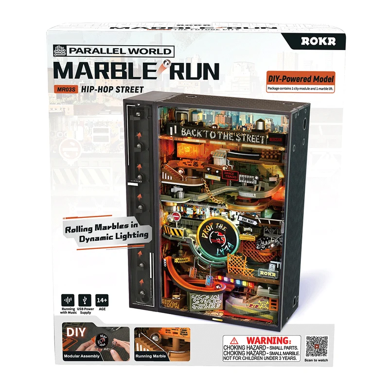 Kit de jeu de billes Cyberpunk - Hip-Hop Street