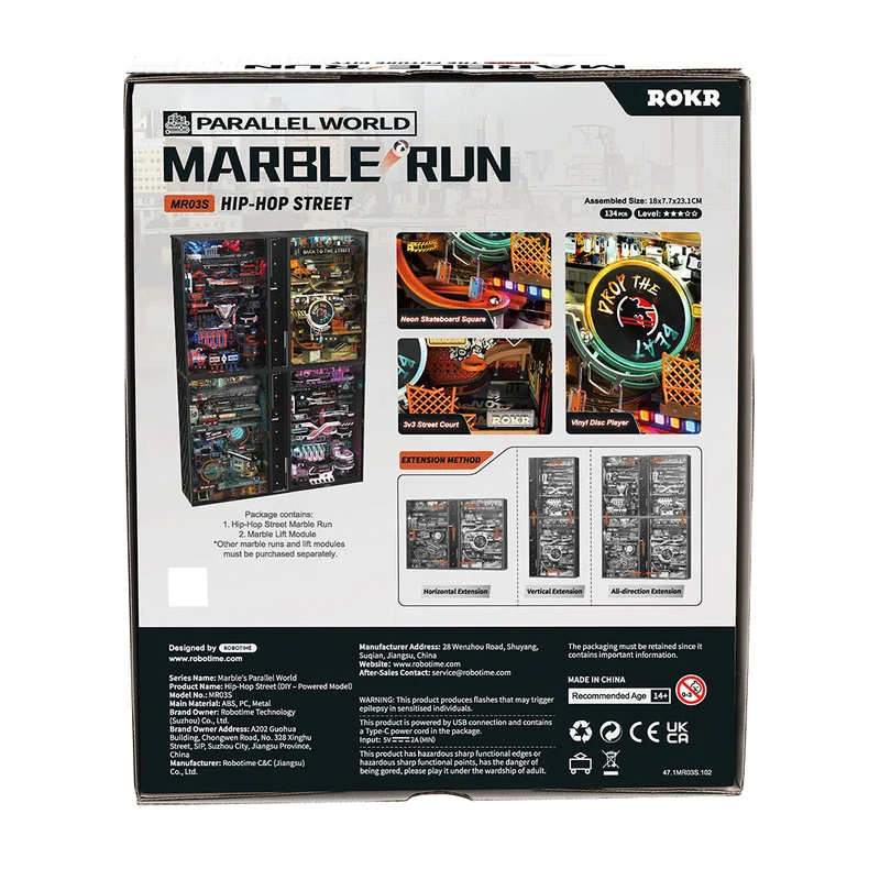 Kit de jeu de billes Cyberpunk - Hip-Hop Street