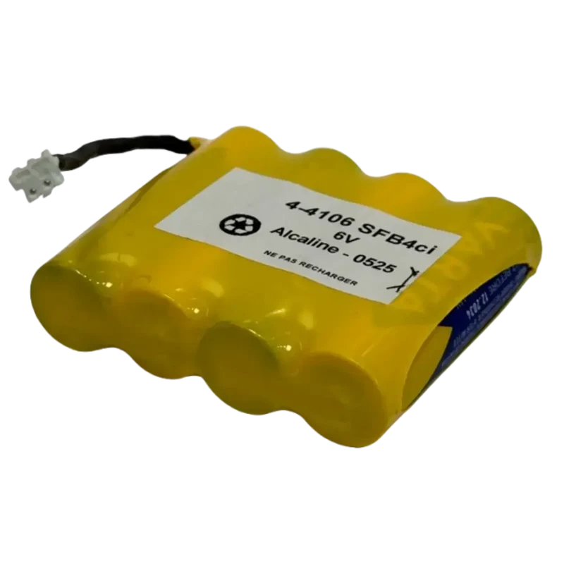 Batterie 6V pour porte automatique d'hotel Saflock