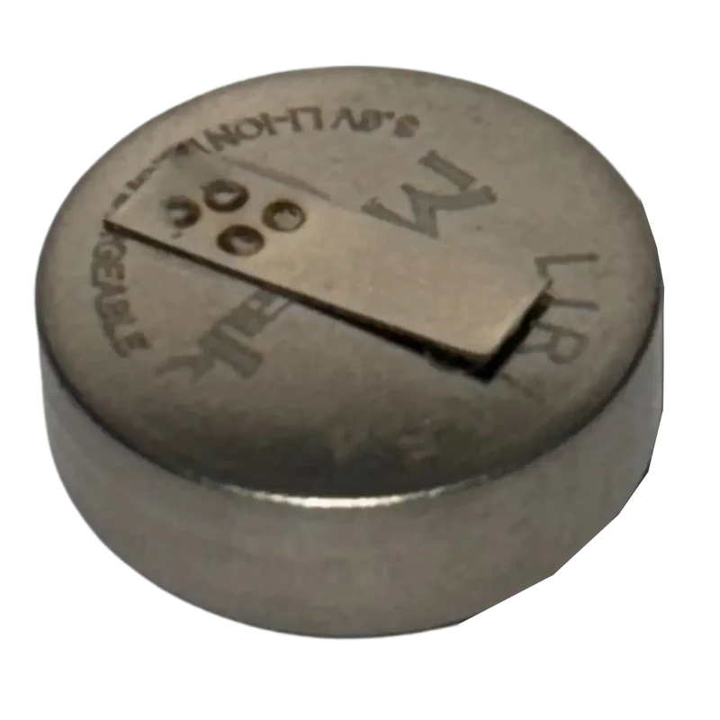 Batterie LIR1454 avec languettes à souder