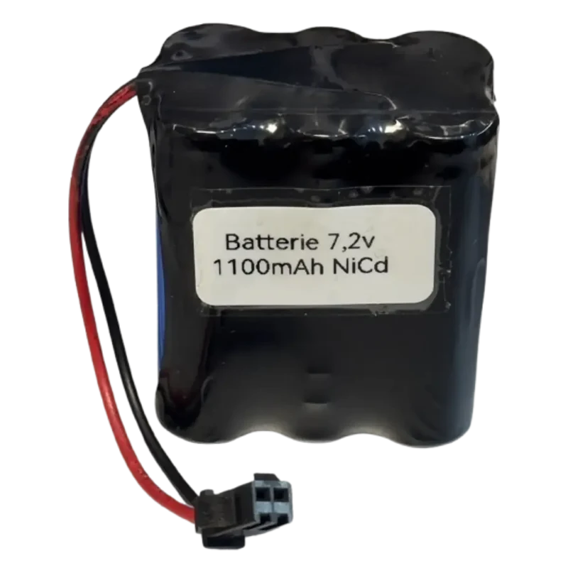 Batterie 7.2V 1100mAh pour véhicules RC modélisme