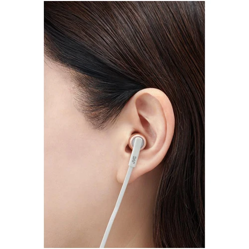 SUPERIOR SOUND HA-FX51MW WIRED EARPHONES, WHITE-JVC