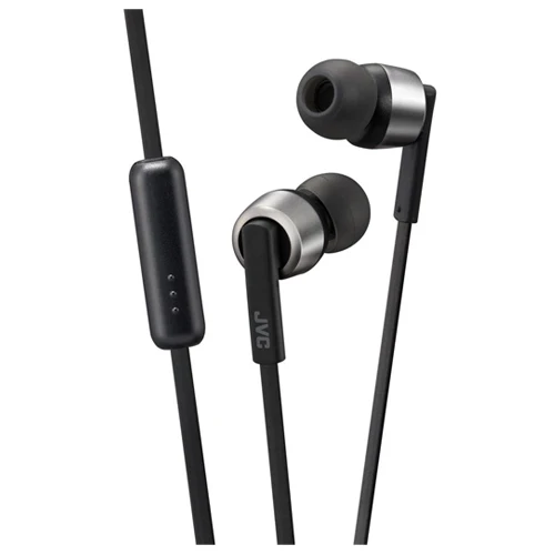 SUPERIOR SOUND HA-FC51MB WIRED EARPHONES, BLACK-JVC