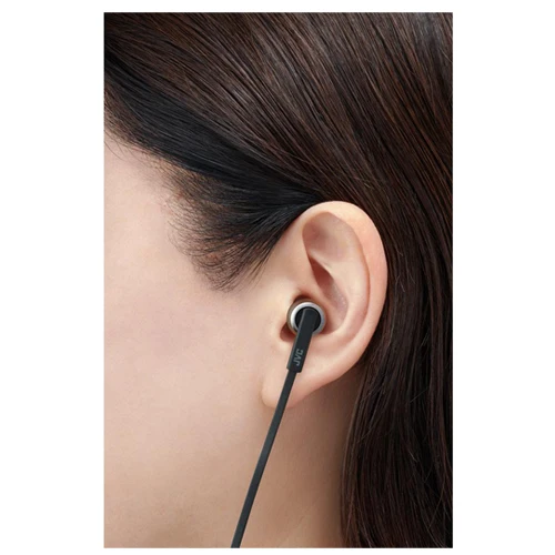 SUPERIOR SOUND HA-FC51MB WIRED EARPHONES, BLACK-JVC
