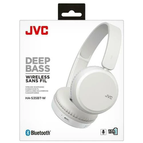 HA-S35BT WIRELESS HEADPHONES, WHITE-JVC