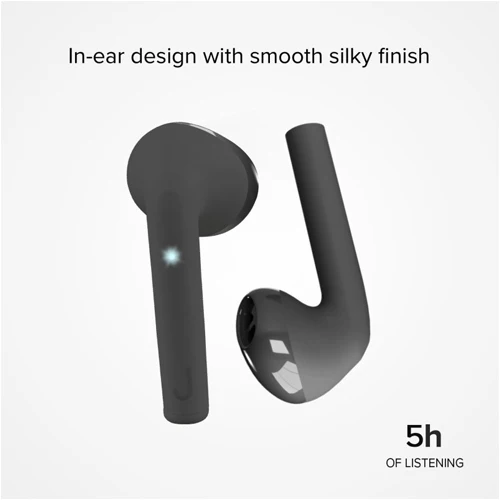 EARBUDS SILK TWS BLACK-JAZ