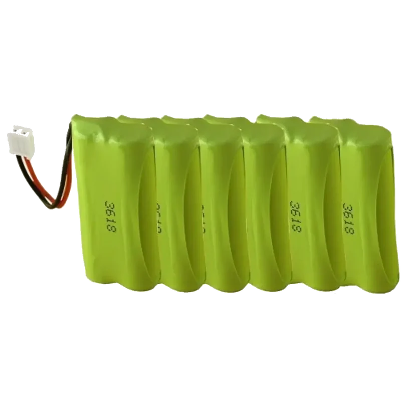 6x Batteries 2.4V NiMH 750mAh