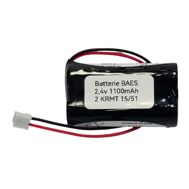 Batterie 2.4v AA NiCd pour éclairage de secours BAES 2KRMT 15/51 806525