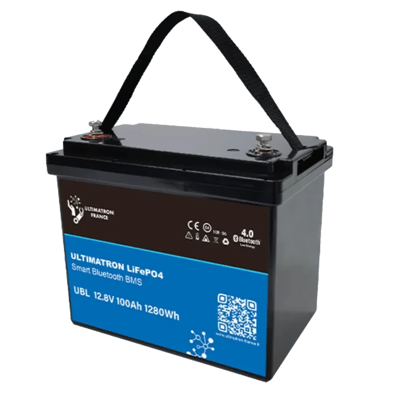 Batterie connectée Lithium LiFePO4 12V 100Ah, série UBL PRO