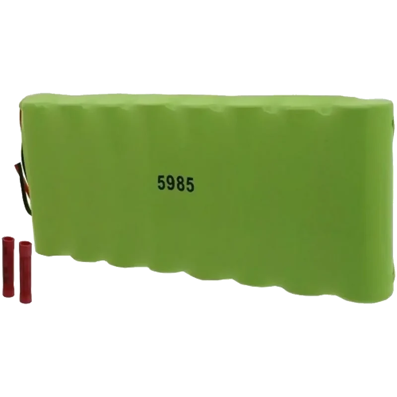 Batterie 9.6V NiMh 1500mAh sortie fils + connecteurs à sertir pour appareil d'électrostimulation CEFAR