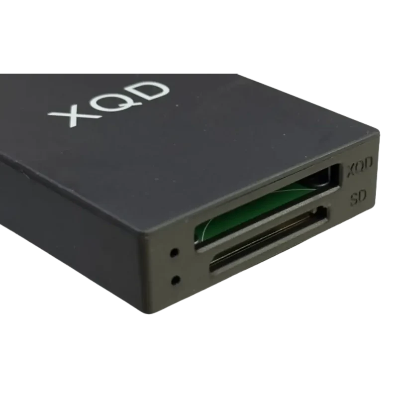 Lecteur de cartes mémoires XQD et SD