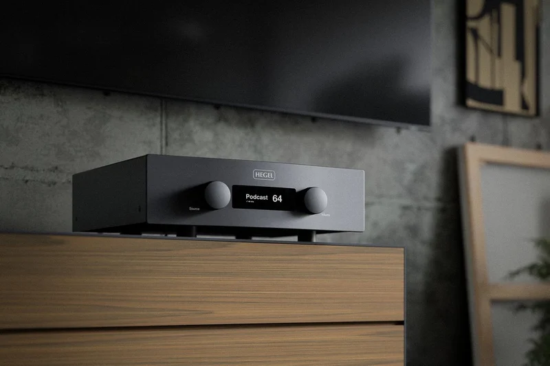 Hegel H400 - Amplificateur stéréo intégré «Streamliner» 250W/C et Lecteur réseau