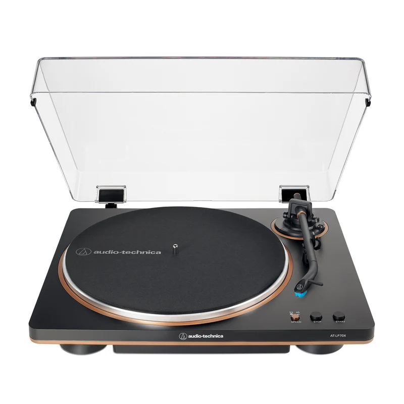 audio-technica AT-LP70XB - Table tournante à entraînement par courroie entièrement automatique