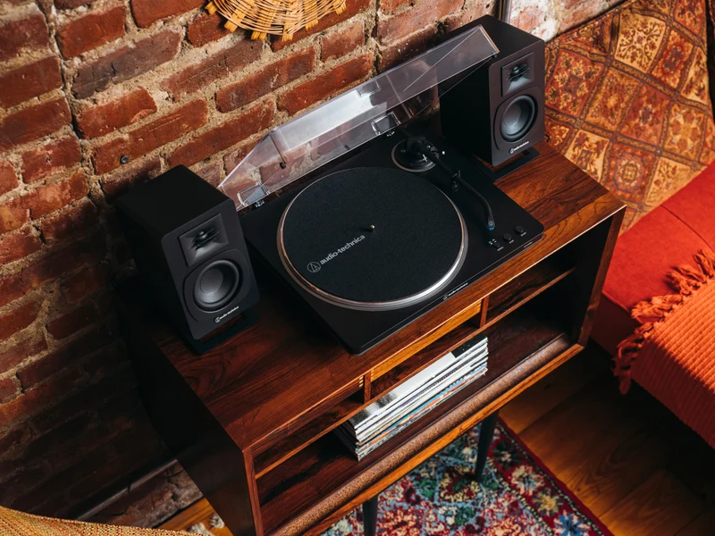 audio-technica AT-LP70XB - Table tournante à entraînement par courroie entièrement automatique