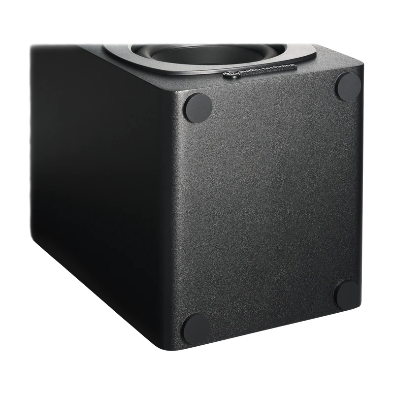 audio-technica AT-SP3X - Enceintes d'étagère amplifiée 30Watts filaire ou Bluetooth