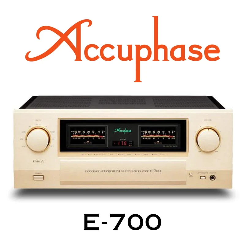 Accuphase E-700 - Amplificateur stéréo intégré 35W/C Pur Classe A, facteur amortissement de 1000