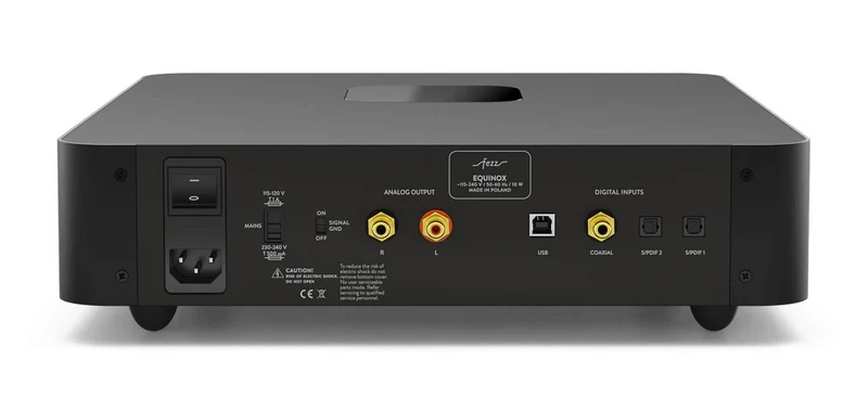 Fezz Audio Equinox - DAC Convertisseur Numérique/Analogique à tubes