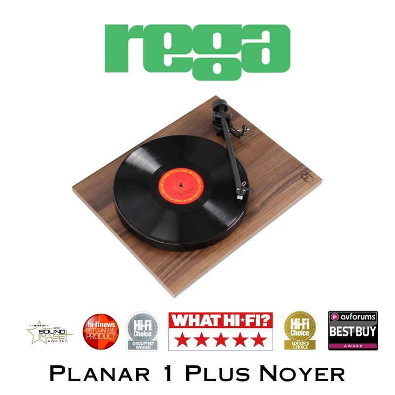 REGA Planar 1 Plus - Table tournante « Plug and Play » avec avec Fono Mini A2D