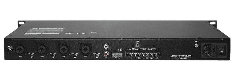 Amplificateur commercial 70 V mono 120W RMS