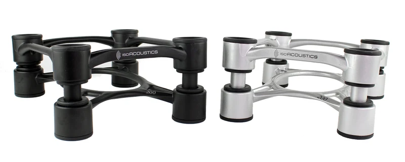 IsoAcoustics Aperta200 - Supports isolateurs inclinables pour enceintes acoustiques 75lb (paire)
