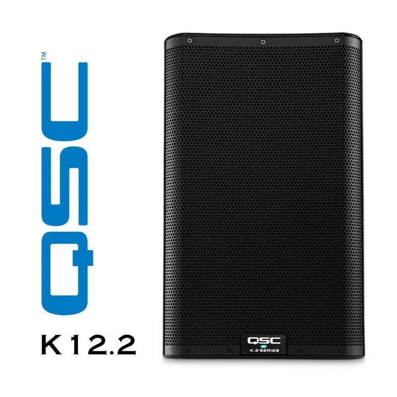 Haut-parleur amplifié 2000W Classe D, Woofer de 12''