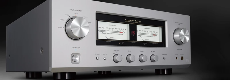 Luxman L-505Z - Amplificateur stéréo intégré 100 W/C A/B (8Ω), entrée phono