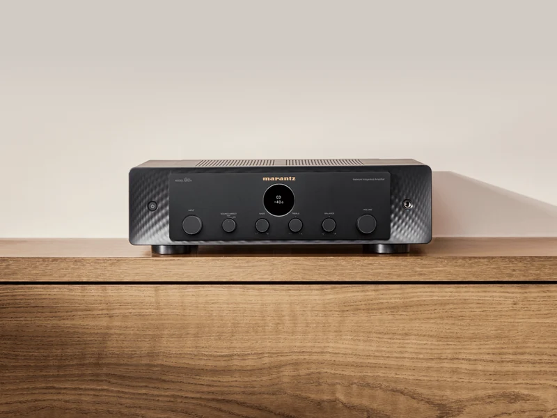 Marantz Model 60n - Amplificateur stéréo intégré 60W/Canal, lecteur réseau, entrée phono