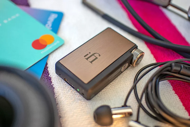 iFi Audio Goblu - DAC Portatif Bluetooth miniature ultra léger 26 grammes autonomie 10h