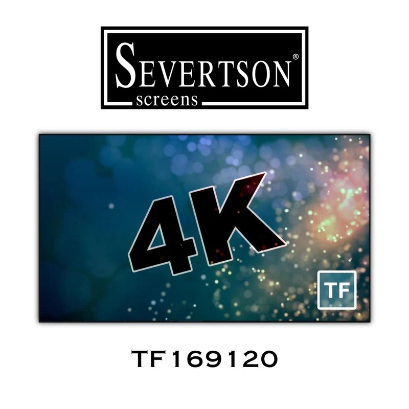 Écran de projection fixe 4K à cadre fin Cinema Grey 16:9 120" Micro Perforé