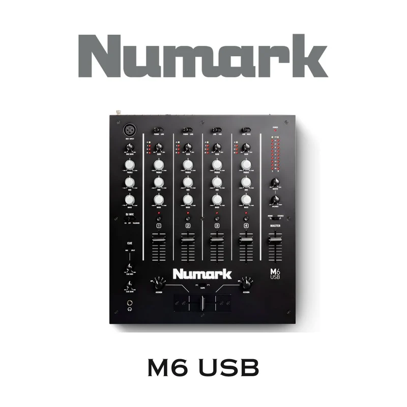 Console de mixage DJ 4 canaux polyvalente avec intégration informatique