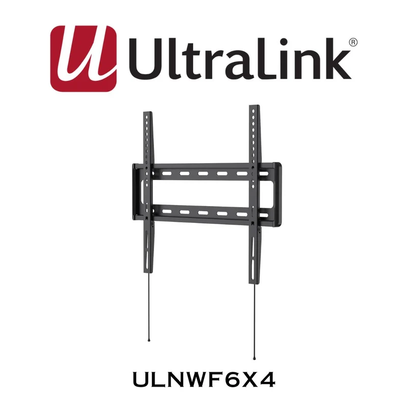 Ultralink ULNWF6X4 - Support mural fixe pour téléviseur de grande taille de 32 à 75 po (max.88lb)