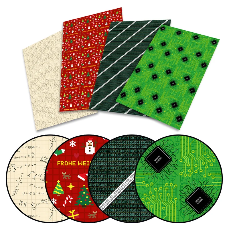 Papier cadeau geek