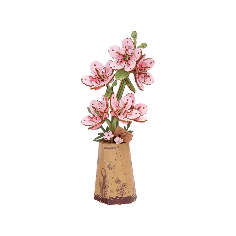 Sakura Flower kit en bois