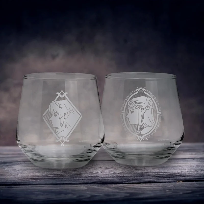 Set de verres The legend of Zelda Link et Zelda 2