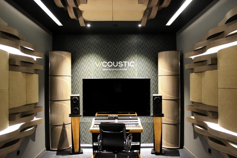 Vicoustic FlexiWave Ultra Demi - Panneaux acoustiques hybride absorbeurs et diffuseurs (6 Unités)