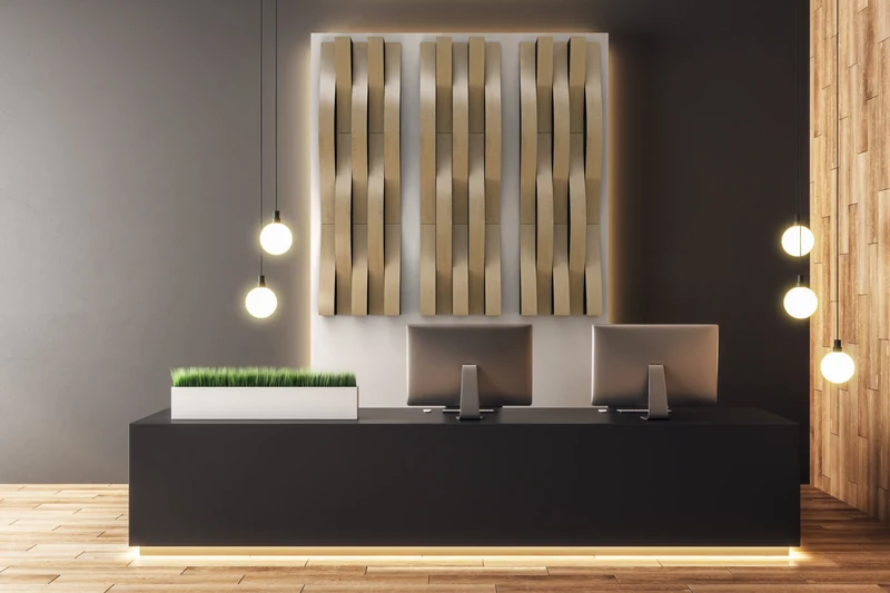 Vicoustic FlexiWave Ultra Demi - Panneaux acoustiques hybride absorbeurs et diffuseurs (6 Unités)