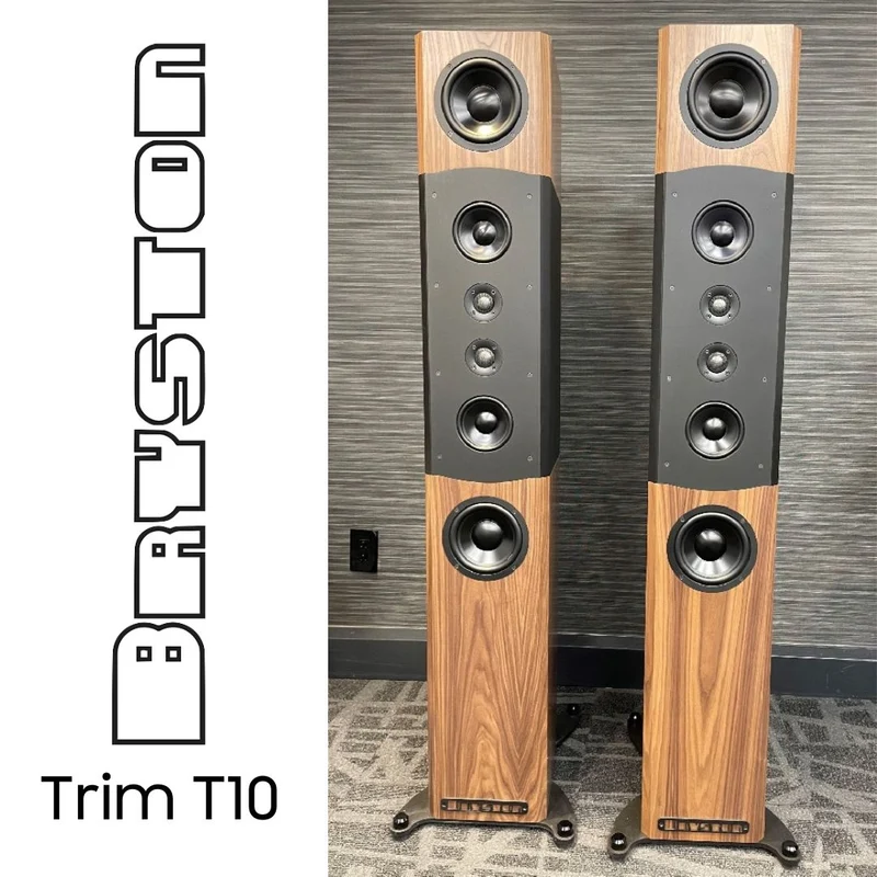 Bryston TRIM T10 - Enceintes de type colonne Vortex, 700Watts, Tri-Amplification