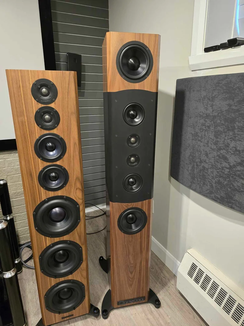 Bryston TRIM T10 - Enceintes de type colonne Vortex, 700Watts, Tri-Amplification