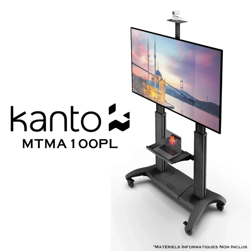 KANTO MTMA100PL -Support pour tv/appareils 60''-100'', 200lb, roulant