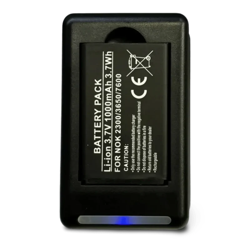 Batterie BL-5C + chargeur pour Nokia, Doro