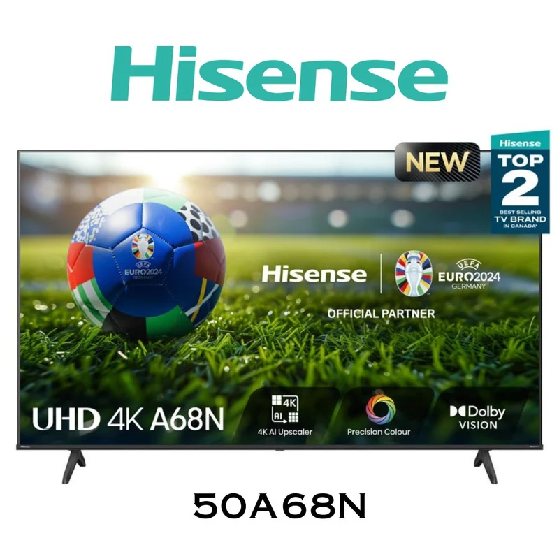 Hisense 50A68N - Téléviseur 50'' 4K Google TV