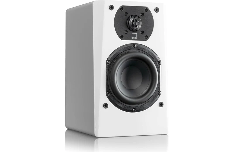 SVS Prime Wireless Pro - Enceintes d'étagère amplifiées 200Watts (Piano Gloss Noir/Blanc)