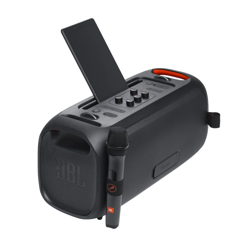 JBL Party On The Go Essential - Enceinte 100W portable, micro sans fil