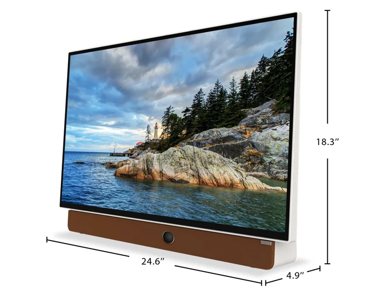 24P100 - Écran LED portable à batterie, 12Volts, 24'' | Google TV