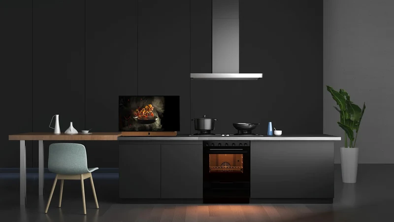 24P100 - Écran LED portable à batterie, 12Volts, 24'' | Google TV