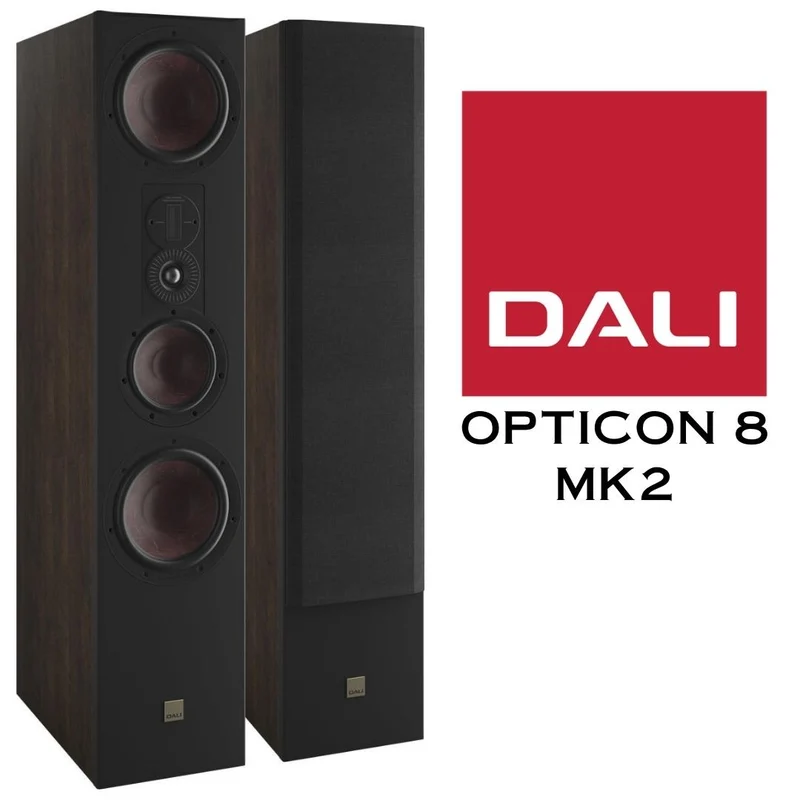 DALI OPTICON 8 MKII - Enceinte haute-fidélité de type colonne 3 voies (paire)